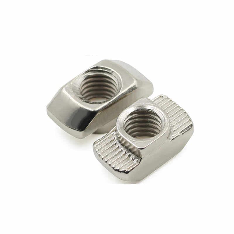 10Pcs M4 T-Nut Slide In Hammer Type for 20 Series Aluminium Profile