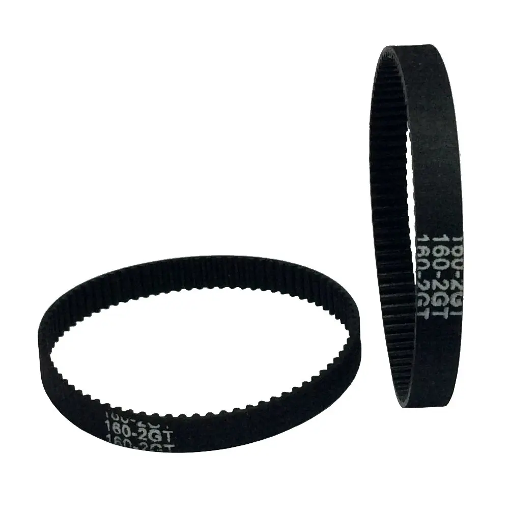 160mm GT2 Rubber Timing Belt Closed Loop 6mm Width for 3D Printer CNC
