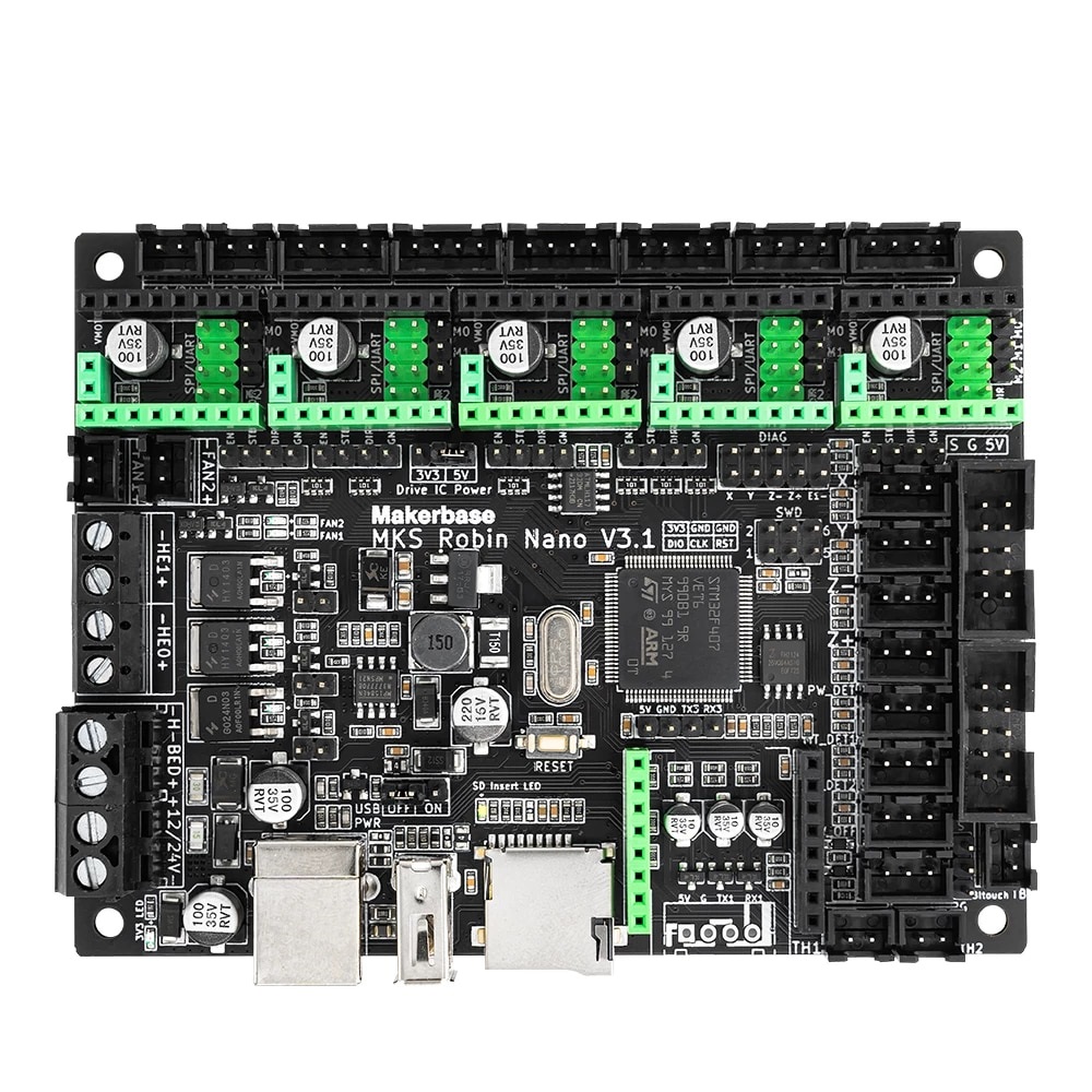 New Makerbase Mks Robin Nano V3 1 Motherboard For 3d Printer