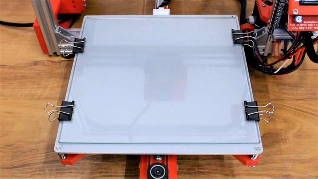 3d printer glass bed