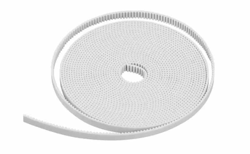 GT2 Timing Belt PU Steel Core 6mm Width White - SuperbTech.in