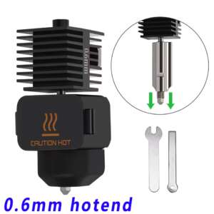Hotend Kit for Bambu Lab A1 & A1 Mini with 0.6 Stainless Steel Nozzle High Precision 3D Printer